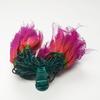 9Ft Tropical Flower Lights- 110VAC String Lights Wine - Purple And Red