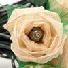 9Ft Romantic Rose Lights Decor - 110V AC String Lights- Natural White