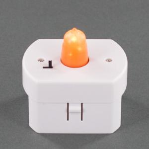 Flamelesss Battery Operated LED Votive Block Insert 2X2.5X2.75