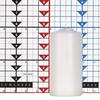 3x6 White Pillar Candle