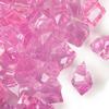 200Pc Light Pink Acrylic Crushed Ice Decorative Gems