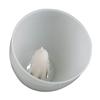 White Plastic Candle Wind Protector