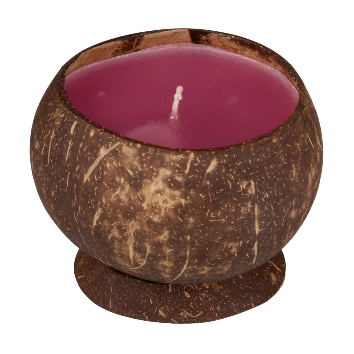 Large Scented Beeswax Coconut Candle Plumeria
