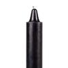 6 Inch Bell Top Black Household Taper Candle