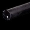 6 Inch Bell Top Black Household Taper Candle