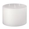 6x4 White 3 Wick Pillar Candle