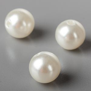 Cream Faux Pearls - 12 mm Fake Pearls