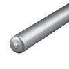 15 inch Metallic Silver Taper Candle