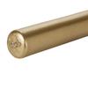15 inch Metallic Gold Taper Candle