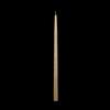 15 inch Metallic Gold Taper Candle