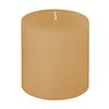 4x4 Champagne Creme Pillar Candle