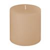 4x4 Shell Off White Pillar Candle