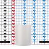 5x6 White 3 Wick Pillar Candle