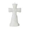 5 Inch White Holy Cross Candle