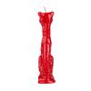 7 Inch Sitting Red Egyptian Cat Candle