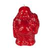 8 Inch Tall Red Buddha Of Happiness