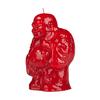 8 Inch Tall Red Buddha Of Happiness