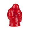8 Inch Tall Red Buddha Of Happiness