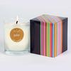 Ergo Soy Candle Spectrum Collection- 7Oz Candle In Clear Glass Praline