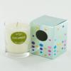 Ergo Soy Candle Solo Collection- 7oz Candle In Clear Glass- Cucumber