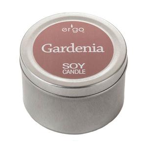 Ergo Soy Candle 2Oz Travel Tins To Go- Gardenia