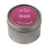 Ergo Soy Candle 2Oz Travel Tins To Go- Lavande