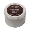 Ergo Soy Candle 2Oz Travel Tins To Go- Moroccan Cedar