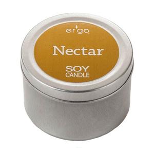 Ergo Soy Candle 2Oz Travel Tins To Go- Nectar