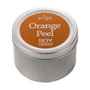 Ergo Soy Candle 2Oz Travel Tins To Go- Orange Peel