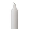 6 Inch Bell Top White Household Candle