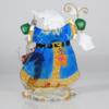 Santa With Snowman Tealight Candle Holder
