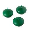 2 Inch Round Floating Candle Disc Floater Green