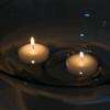 2 Inch Floating Candle - White