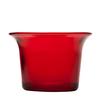 Flared Tealight Glass Cup - Red
