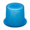 Flared Tealight Glass Cup - Frosted Blue