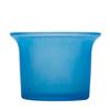 Flared Tealight Glass Cup - Frosted Blue