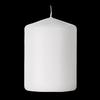 3x4 White Pillar Candle