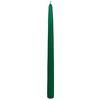 12″ Green Taper Candles