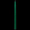 12″ Green Taper Candles