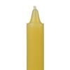 6 Inch Bell Top Yellow Household Taper Candle