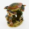 Ceramic Beachy Crustacean Crab Coral Oil Burner - Light And Fragrance