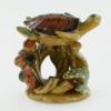 Reptile Turtle On Coral Ceramic Oil Burner For Light And Fragrance