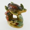 Reptile Turtle On Coral Ceramic Oil Burner For Light And Fragrance