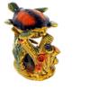 Reptile Turtle On Coral Ceramic Oil Burner For Light And Fragrance