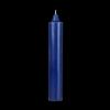 9 Inch Domed Blue Round Jumbo Pillar Candle- Bell Top