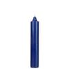 9 Inch Domed Blue Round Jumbo Pillar Candle- Bell Top