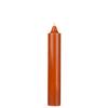 9 Inch Domed Brown Round Jumbo Pillar Candle - Bell Top