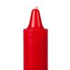 6 Inch Bell Top Red Household Taper Candle