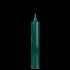 9 Inch Domed Green Round Jumbo Pillar Candle- Bell Top
