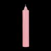 9 Inch Domed Pink Round Jumbo Pillar Candle- Bell Top